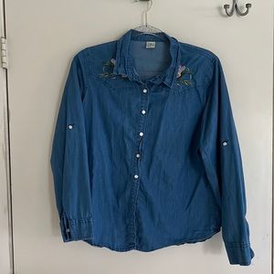 Ladies jean blouse 👚